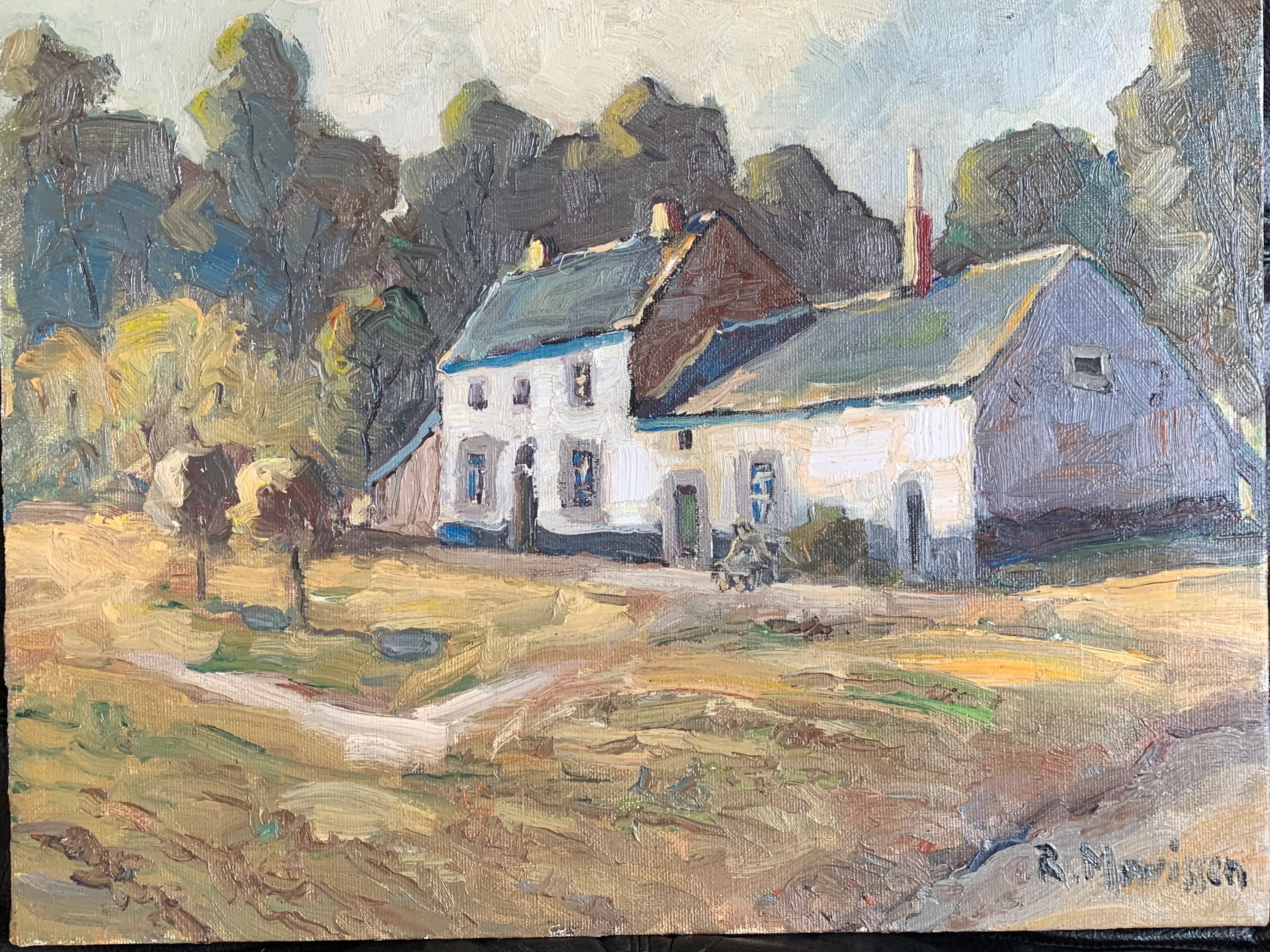 René MEWISSEN (1913-1991), "L'ancienne maison Coulon"