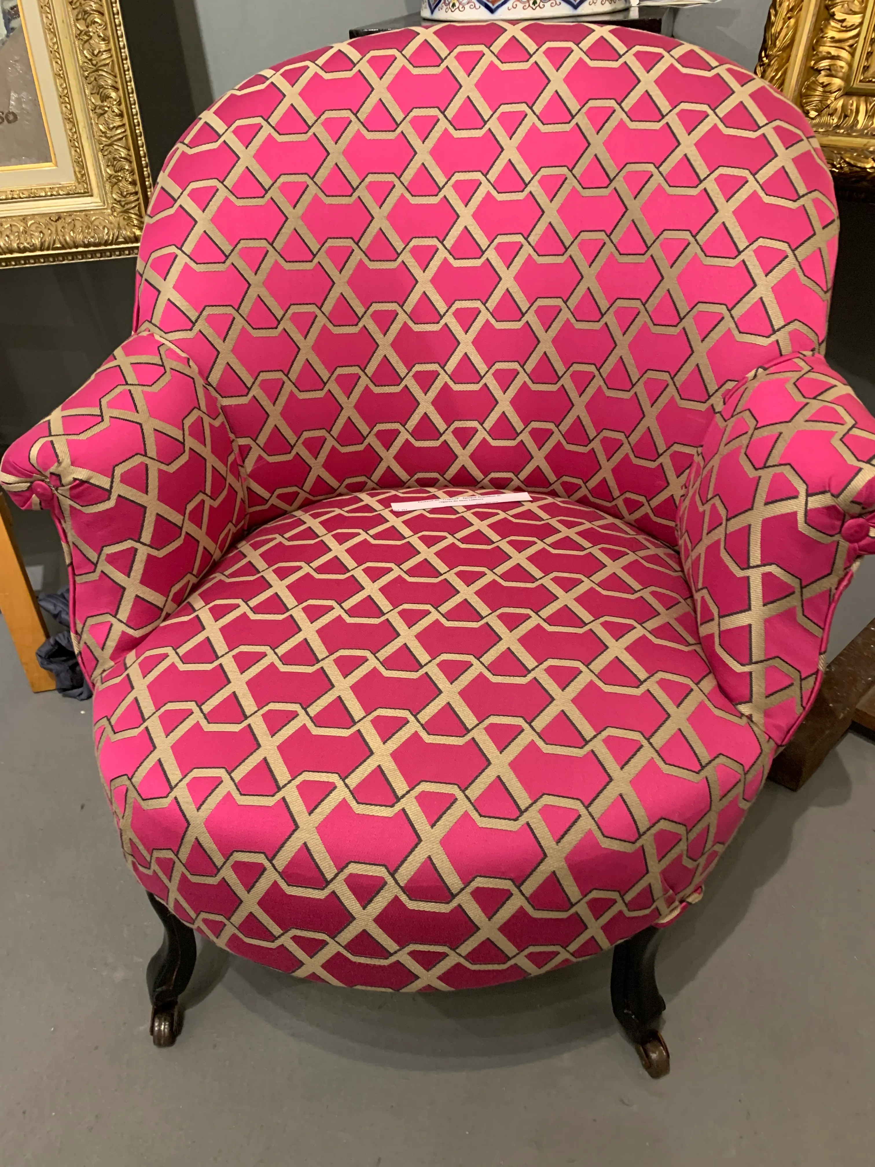 Fauteuil dit "crapaud", époque Napoléon III