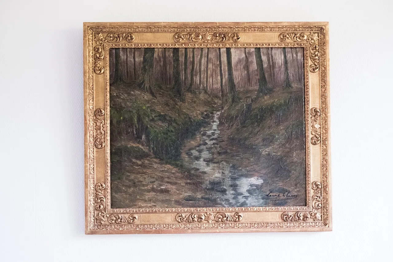 CLESSE Louis (1889-1961), HST, "Ru", 45 x 55 cm