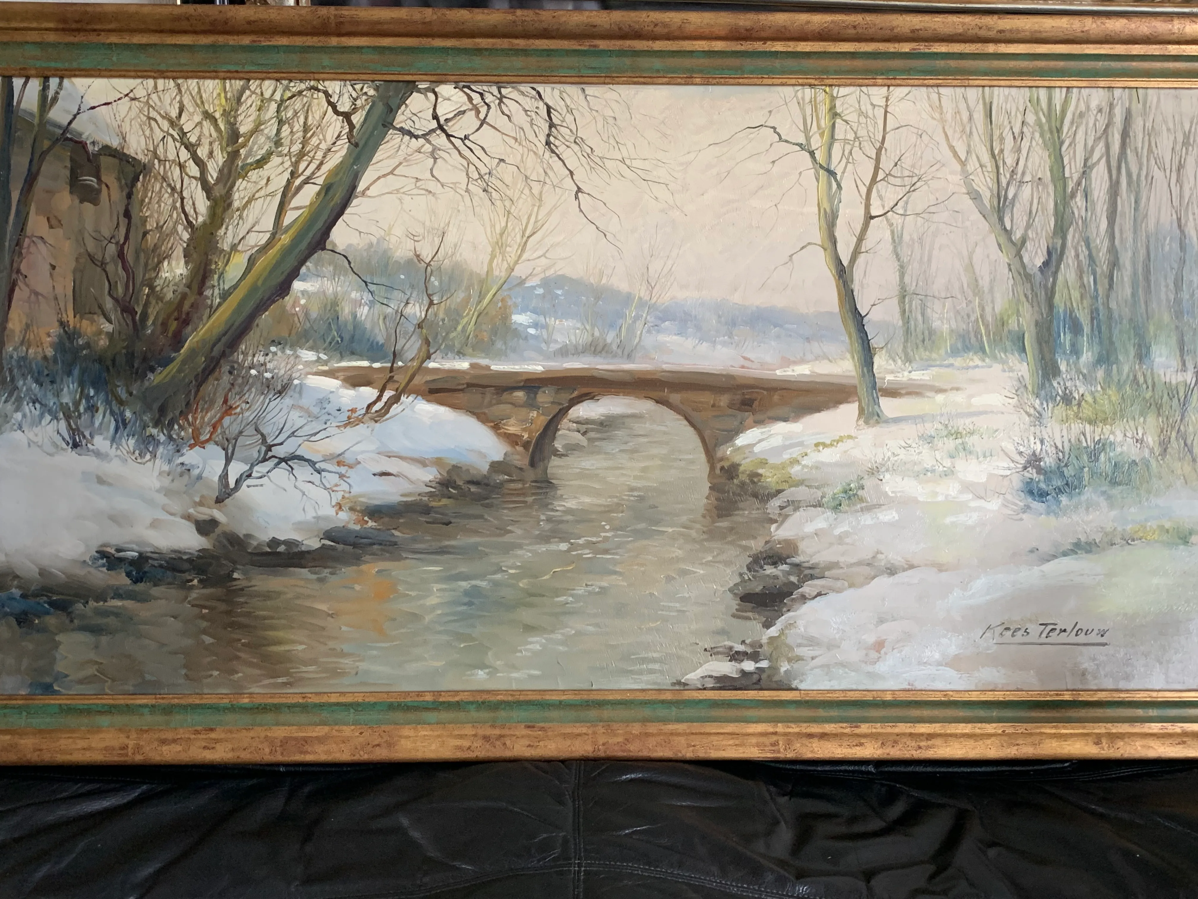 Kees TERLOUW (1890-1948), "Paysage hivernal"