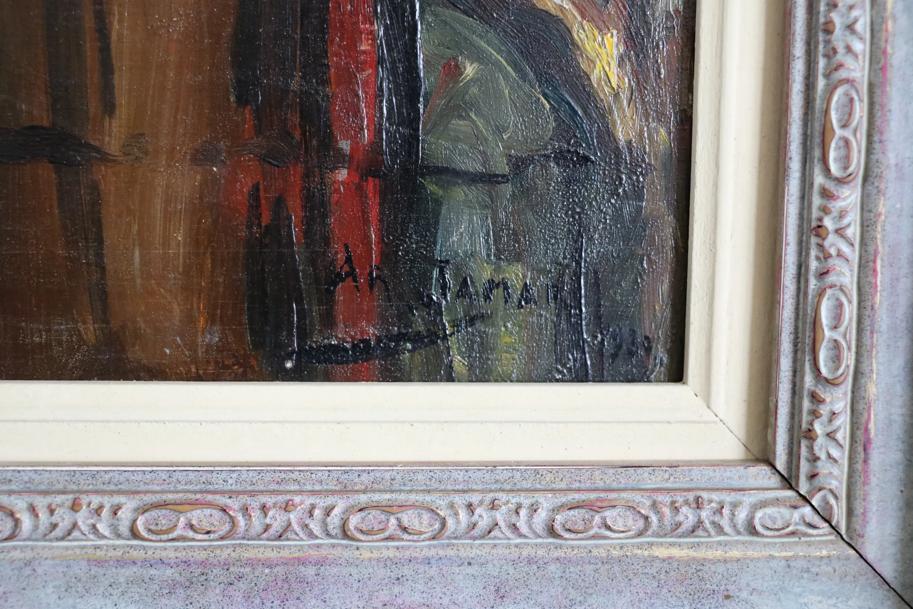 JAMAR Armand (1870-1946), "Cheminée de la maison noire-Bruges", 1937 — photo 2